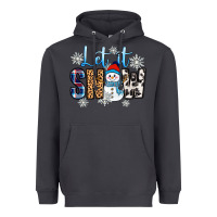 Smoke let it snow Heavyweight Hoodie - Zillion Design Studio