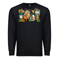 Black horses coffee cups Premium Sweatshirt - Zillion Design Studio