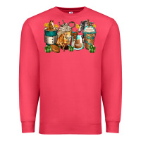 Cardinal horses coffee cups Premium Sweatshirt - Zillion Design Studio