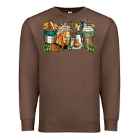 Chestnut horses coffee cups Premium Sweatshirt - Zillion Design Studio