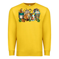 Lemon horses coffee cups Premium Sweatshirt - Zillion Design Studio