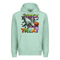 Seafoam trick rawr treat Premium Hoodie - BundleAndBundleShop