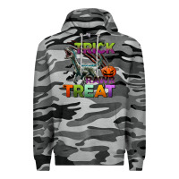 Slate Camo trick rawr treat Premium Hoodie - BundleAndBundleShop