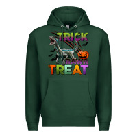 Sports Green trick rawr treat Premium Hoodie - BundleAndBundleShop