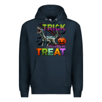 Navy trick rawr treat Premium Hoodie - BundleAndBundleShop