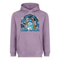 Lavender hello winter rainbow Heavyweight Hoodie - Zillion Design Studio