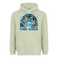 Matcha hello winter rainbow Heavyweight Hoodie - Zillion Design Studio