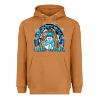 Meerkat hello winter rainbow Heavyweight Hoodie - Zillion Design Studio