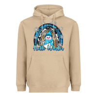 Mushroom hello winter rainbow Heavyweight Hoodie - Zillion Design Studio