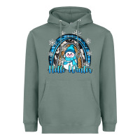 Sage hello winter rainbow Heavyweight Hoodie - Zillion Design Studio