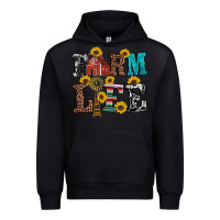 Black western farm life Urban Hoodie - Artiststas