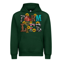 Forest Green western farm life Urban Hoodie - Artiststas