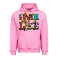 Fuchsia Pink western farm life Urban Hoodie - Artiststas