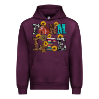 Mauve Wine western farm life Urban Hoodie - Artiststas