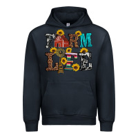 Navy western farm life Urban Hoodie - Artiststas