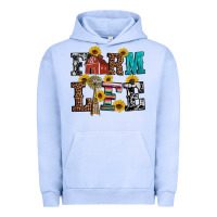 Pigment Grape Ice western farm life Urban Hoodie - Artiststas