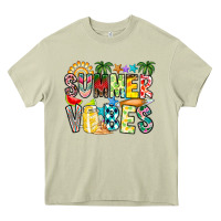 Mossy Summer Vibes Heavy Core Tee - CowhideDigitalArt