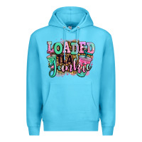 Ocean Blue loaded tea junkie Premium Hoodie - Jasminsmagicworld