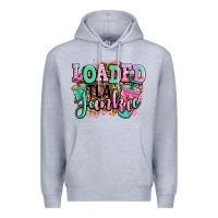 Heather Grey loaded tea junkie Premium Hoodie - Jasminsmagicworld
