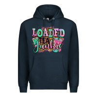 Navy loaded tea junkie Premium Hoodie - Jasminsmagicworld