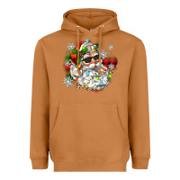 Meerkat santa with sunglasses christmas Heavyweight Hoodie - Zillion Design Studio