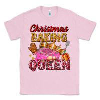 Bubblegum Pink christmas baking queen Classic Tee - FaDigitalArtStudio