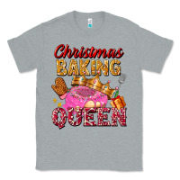 Heather Grey christmas baking queen Classic Tee - FaDigitalArtStudio