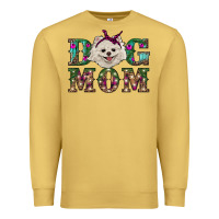 Antique Gold Christmas dog mom Pomeranian Premium Sweatshirt - RanaPortraitStore