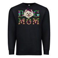 Black Christmas dog mom Pomeranian Premium Sweatshirt - RanaPortraitStore