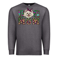 Charcoal Heather Christmas dog mom Pomeranian Premium Sweatshirt - RanaPortraitStore