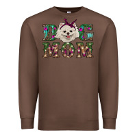 Christmas Dog Mom Pomeranian Premium Sweatshirt | Teevron