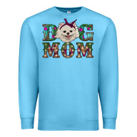 Ocean Blue Christmas dog mom Pomeranian Premium Sweatshirt - RanaPortraitStore