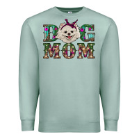 Seafoam Christmas dog mom Pomeranian Premium Sweatshirt - RanaPortraitStore