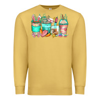 Antique Gold easter nurse coffee cups Premium Sweatshirt - Zillion Design Studio