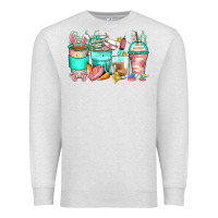 Oatmeal Heather easter nurse coffee cups Premium Sweatshirt - Zillion Design Studio