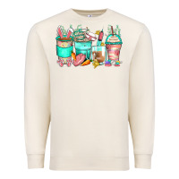 Sandshell easter nurse coffee cups Premium Sweatshirt - Zillion Design Studio