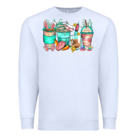 White easter nurse coffee cups Premium Sweatshirt - Zillion Design Studio