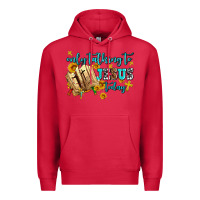 Cardinal only talking to jesus today Premium Hoodie - AdoDesignShop