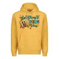 Mustard only talking to jesus today Premium Hoodie - AdoDesignShop