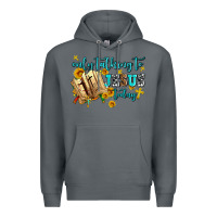 Rock only talking to jesus today Premium Hoodie - AdoDesignShop