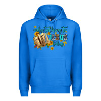 True Royal only talking to jesus today Premium Hoodie - AdoDesignShop