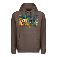 Coffee only talking to jesus today Premium Hoodie - AdoDesignShop