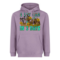 Lavender a lot can happen in 3 days western Heavyweight Hoodie - texasbilliewilder