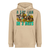 Mushroom a lot can happen in 3 days western Heavyweight Hoodie - texasbilliewilder