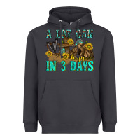 Smoke a lot can happen in 3 days western Heavyweight Hoodie - texasbilliewilder