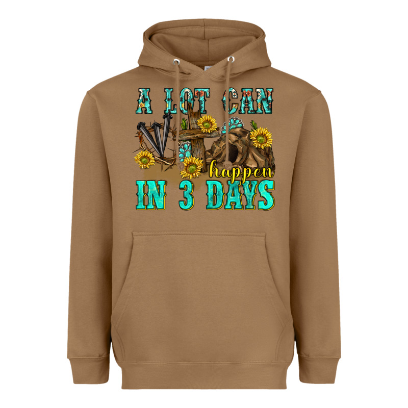 A Lot Can Happen In 3 Days Western Heavyweight Hoodie by texasbilliewilder | Teevron