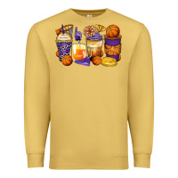 Antique Gold basketball coffee cups Premium Sweatshirt - Zillion Design Studio