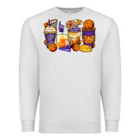 Oatmeal Heather basketball coffee cups Premium Sweatshirt - Zillion Design Studio