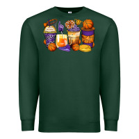 Sports Green basketball coffee cups Premium Sweatshirt - Zillion Design Studio