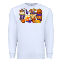 White basketball coffee cups Premium Sweatshirt - Zillion Design Studio